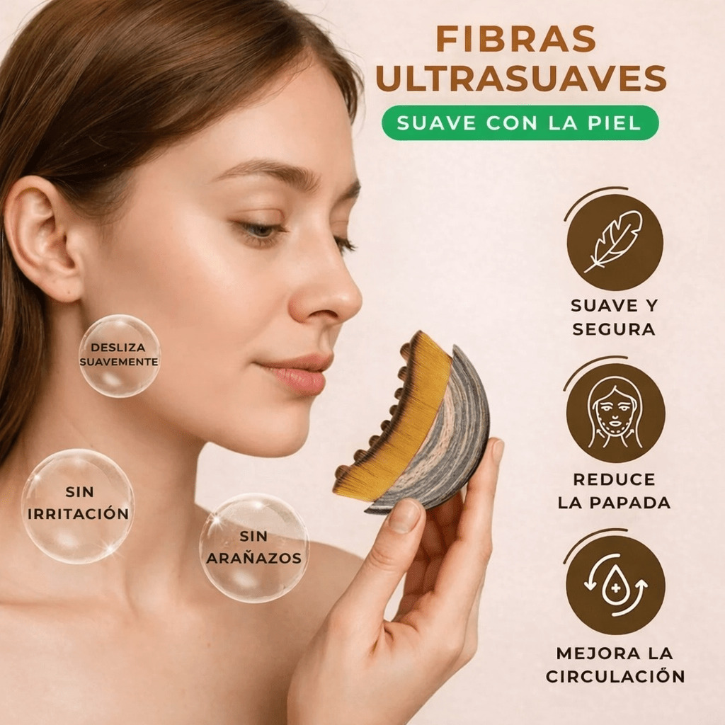Cepillo De Masaje Linfático - Alpina Fibra